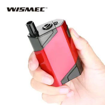 

Orignal Wismec HiFlask POD Kit with JVUA System 2100mah Battery and 5.6ML Cartridge Vape Electronic Cigarette Vaper Vaporizer