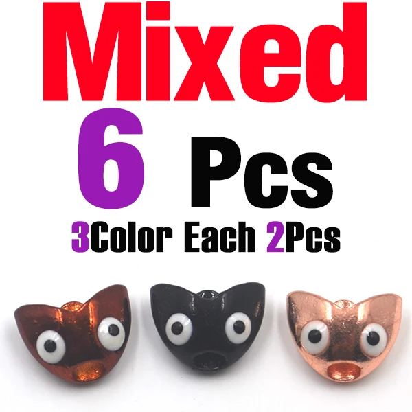 6Pcs Mixed