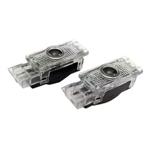 2X Светодиодный светильник для двери автомобиля, логотип, проектор, логотип, лампа для Mercedes Benz C SLK CLK SLR Class W203 W240 W209 R199 R171