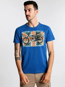 

Cotton T shirt with print