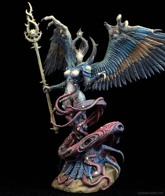 

[Loong Way Miniatures] Creature Caster Lady of Arcana 160mm Resin Miniature