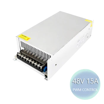 

CNC Stepper/Servo Motor Driver Switching Power Supply 720W 48V 15A PSU 110V 220V