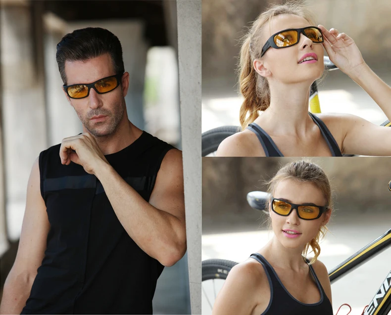 Мужские HD поляризованные солнцезащитные очки UV400 черная оправа пластиковые солнцезащитные очки женские Овальные спортивные очки Gafas De Sol длинные Хранители 1060