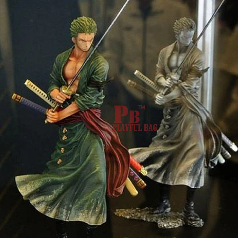 20cm PVC Figma Roronoa Zoro Action Figure One Piece Anime Figurine