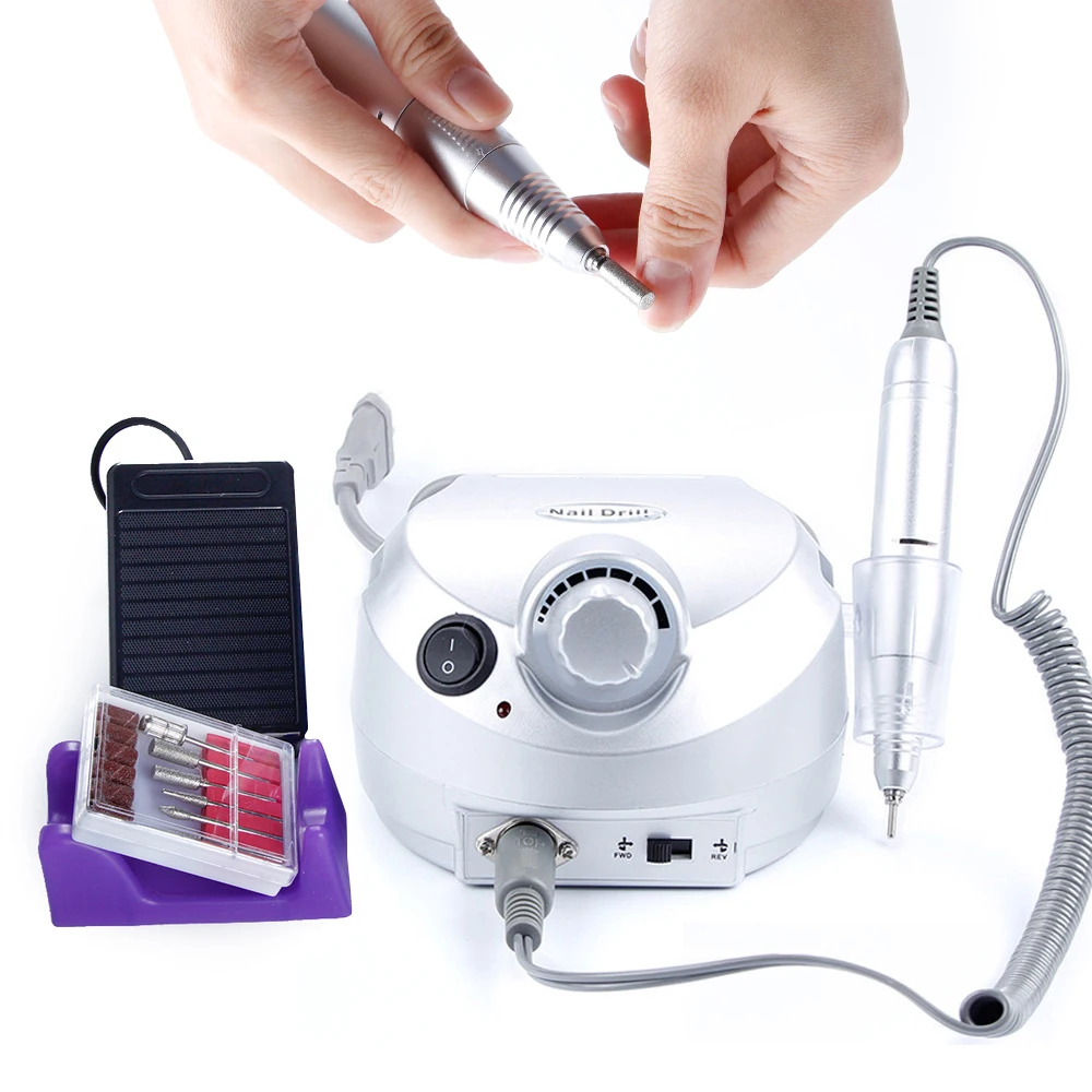 

Electric Nail Drill Apparatus for Manicure Pedicure Machine Milling Drill Bits Set Cuticle Gel Remover Polish Grinding Cutters
