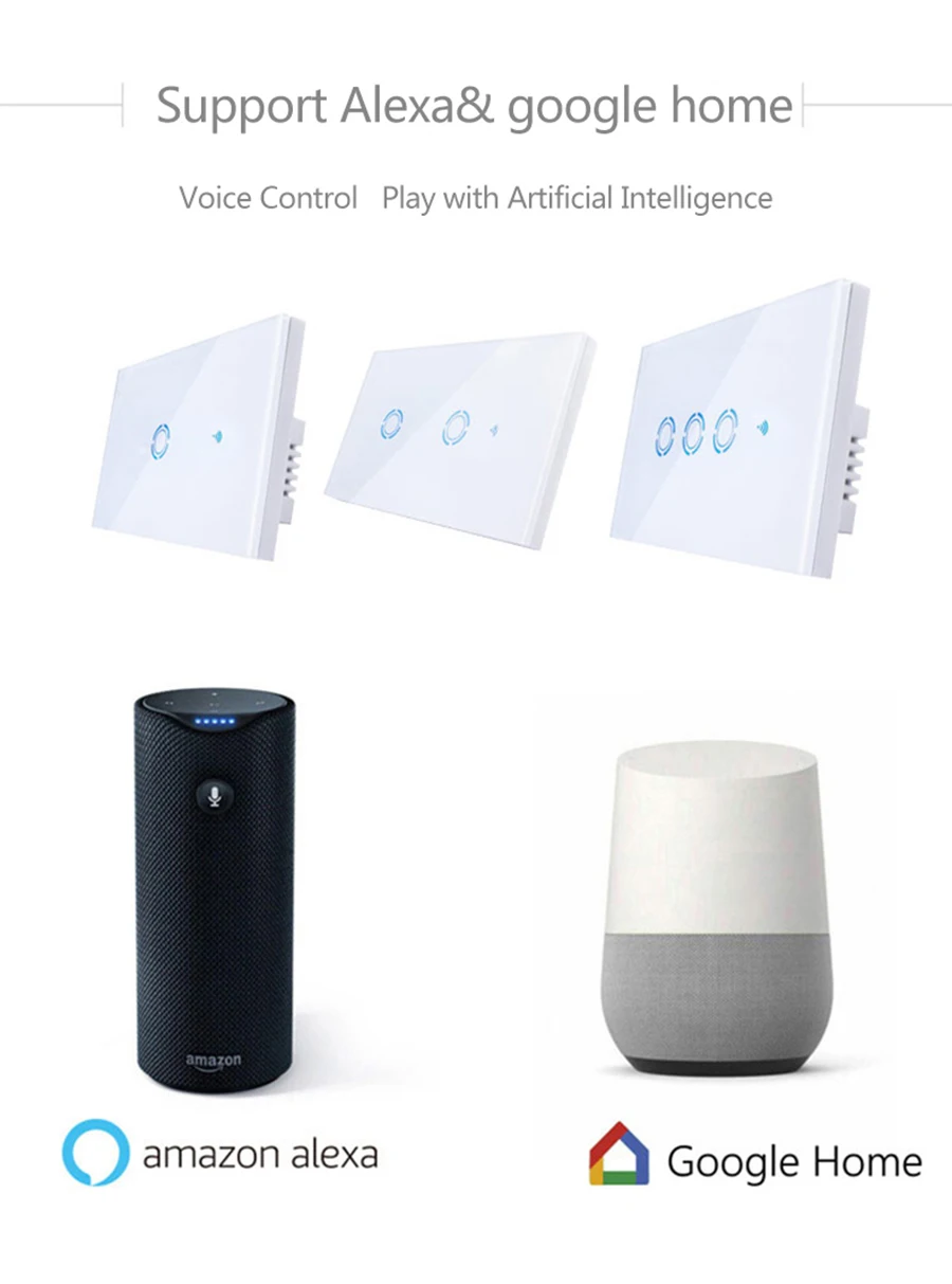 EJLINK AUUS Wifi Switch Ewelink App Remote Control Light Switch Voice Control Work with Alexa, Google Home Smart Switch EW-US01 (8)