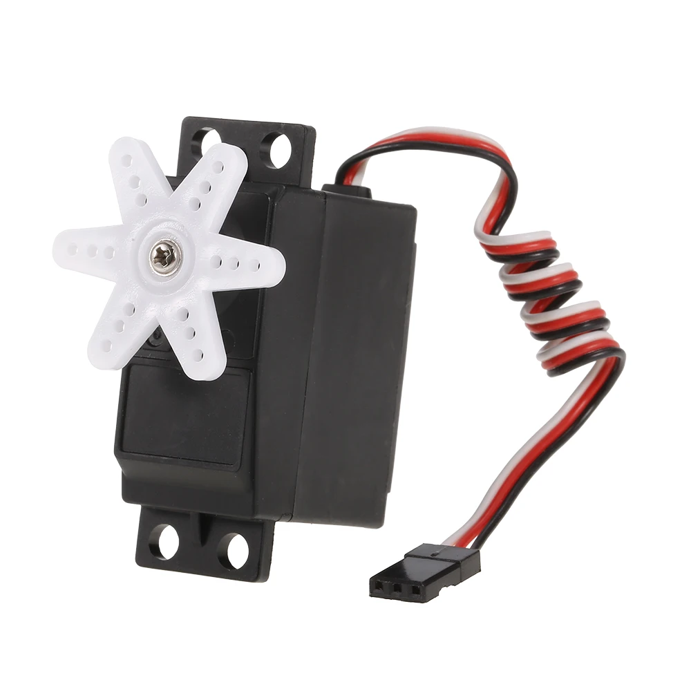 3.5KG Steering Servo 4.8V-6V 0.10sec60 Plastic Gear Waterproof Servo for 110 112 RC Car Truck Vehicle Parts Accessories (1)