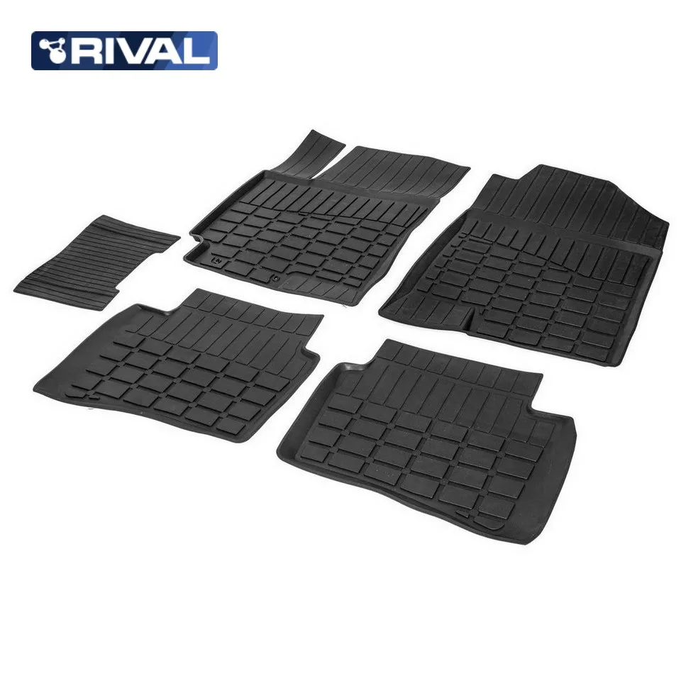 For Subaru Forester IV 2012 2018 alloy molding carpet mats salon 5 pcs