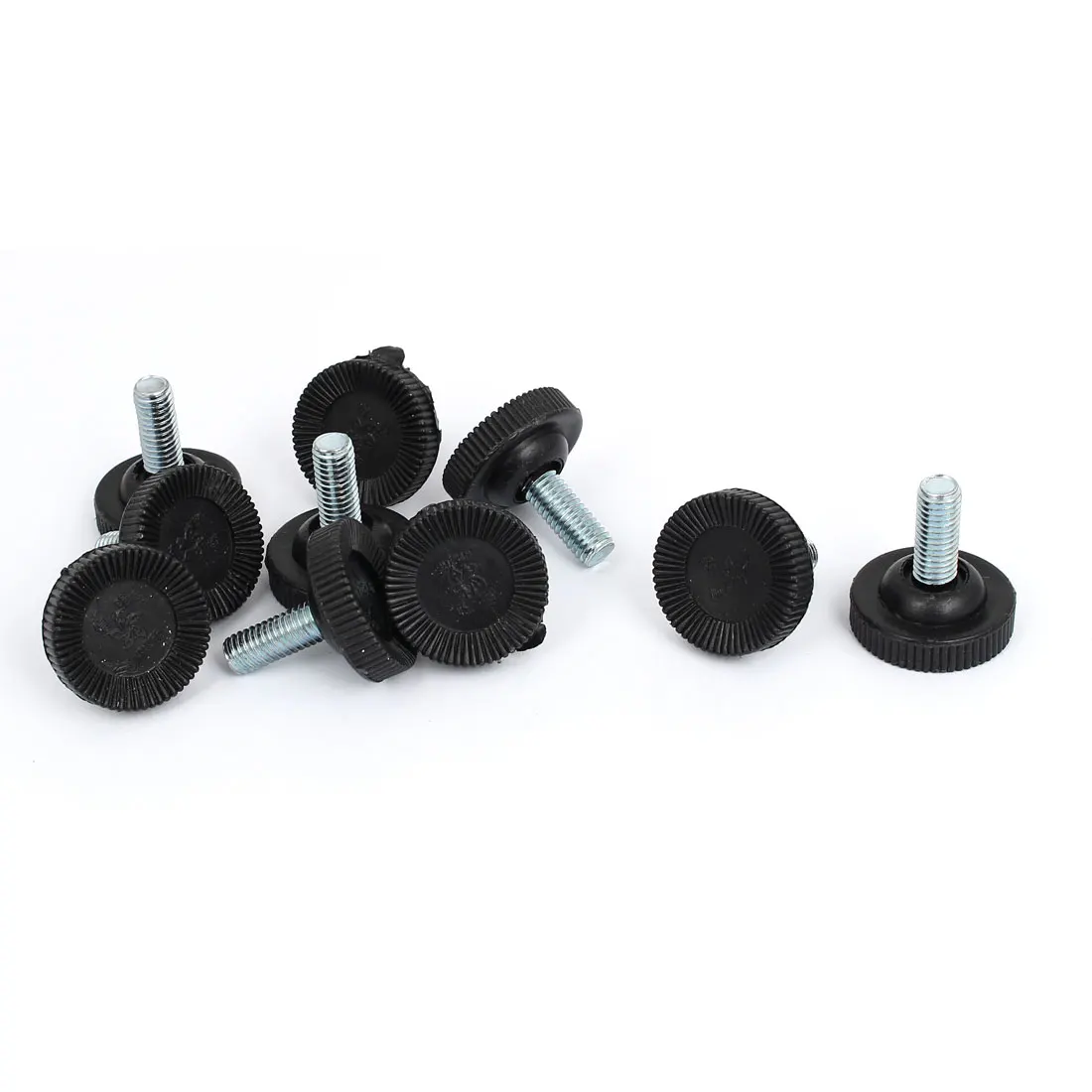 8Mm Thread Dia Adjustable Screw On Type Furniture Glide Leveling Feet