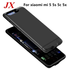 6000 Mah For xiaomi mi 5 5s 5c 5x Battery Case Fas