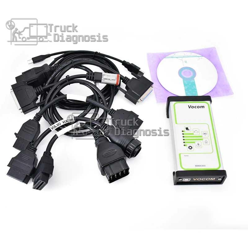 Для Volvo Vocom 88890300 для volvo vcads интерфейс renault UD Mack грузовик экскаватор строительный
