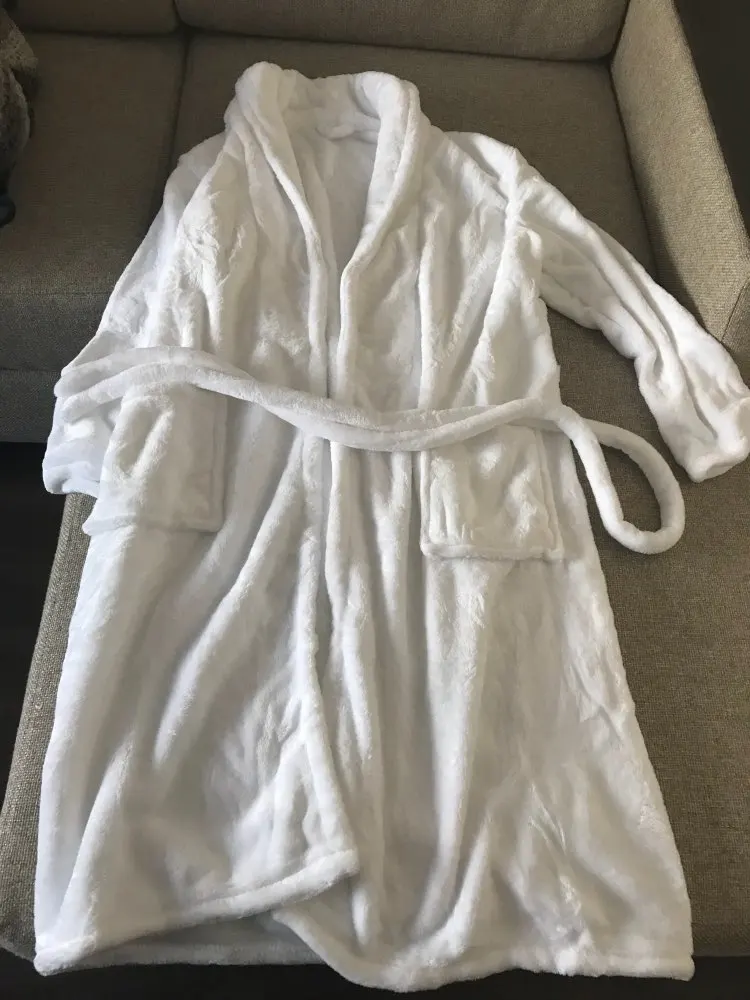 Sissy Lady Warm Bathrobe