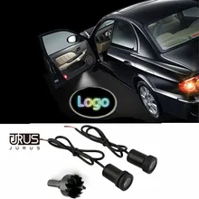 JURUS 2PCS 4th high Power Car Led Door Lights Logo Led Car Logo Door Light For Hyundai Projector Car Logo Shadow Light