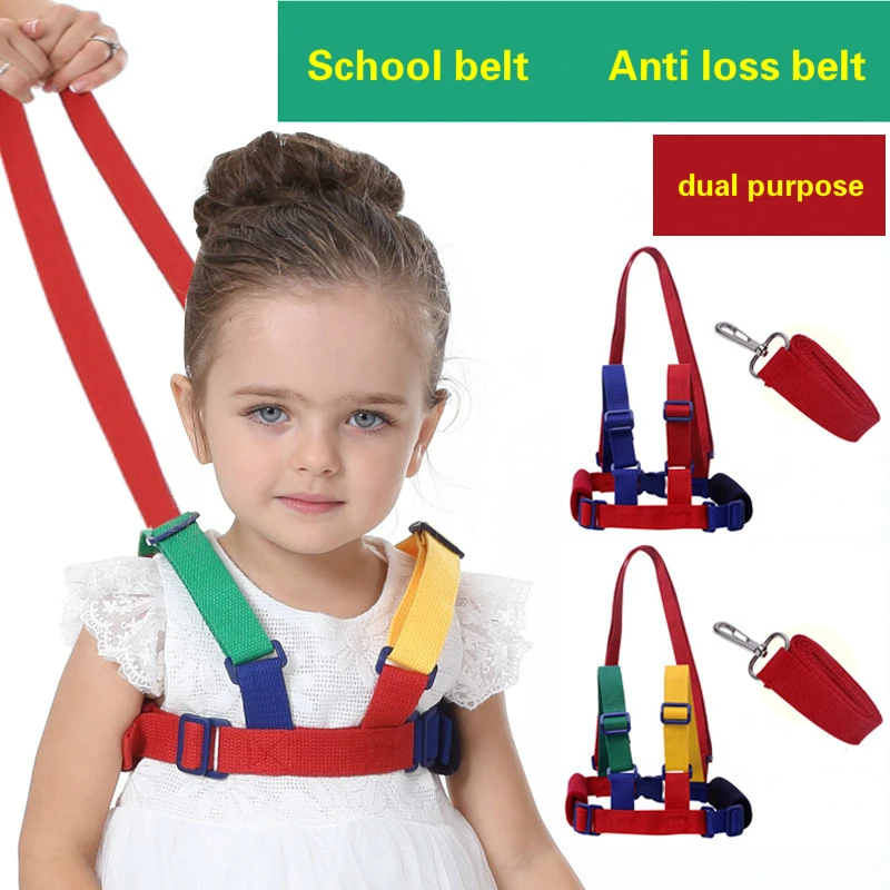 

Baby Learning Walking Assistant Toddler Harness Leash Safe Belt For Infant Walk Ventilation Anti-lost Wrist Link Anti Lost Ring
