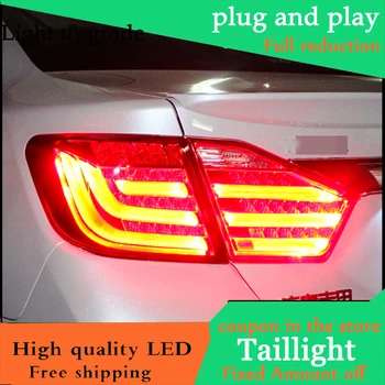 

Car Styling Tail Lamp For Toyota Camry V50 Tail Light Assembly 2012 2013 2014 Rear Lamp Brake+Reverse+Signal Taillight