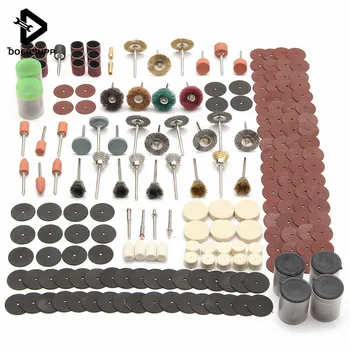 

340PCS Engraving Electric Rotary Tool Wheel Accessory Set For Grinding Sanding Polishing Cutting Kit Woodworking Tool