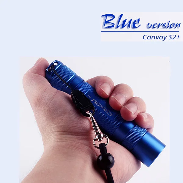 Convoy S2 + синий Алюминиевый сплав 2 7135x8 3/5 режимов EDC MAX 1067LM светодиодный светильник