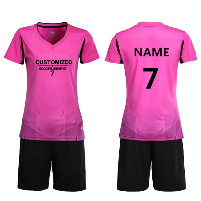 Professional Customized Women Breathable Soccer Sets 2019 Soccer