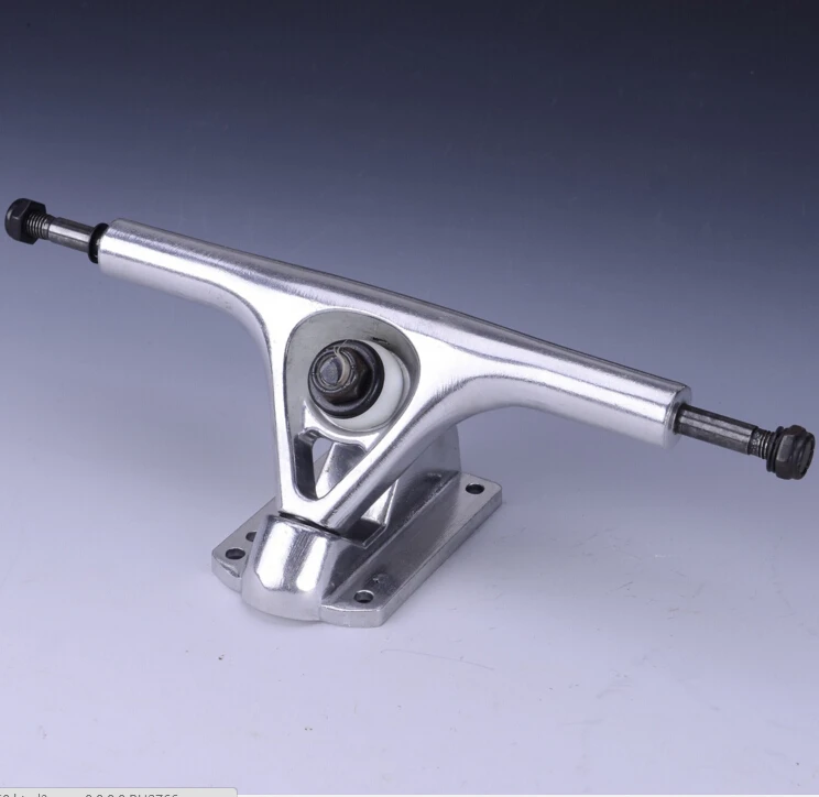 

cheap longboard trucks 7inch skateboard truck polished silver color for adults