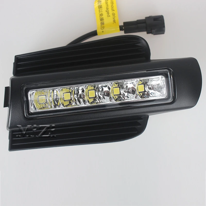 

MZORANGE LED Daytime Running Light for Toyota Prado 120 LC120 GRJ120 2003~2009 Fog Lamp DRL Bumper Light Parts Accessories