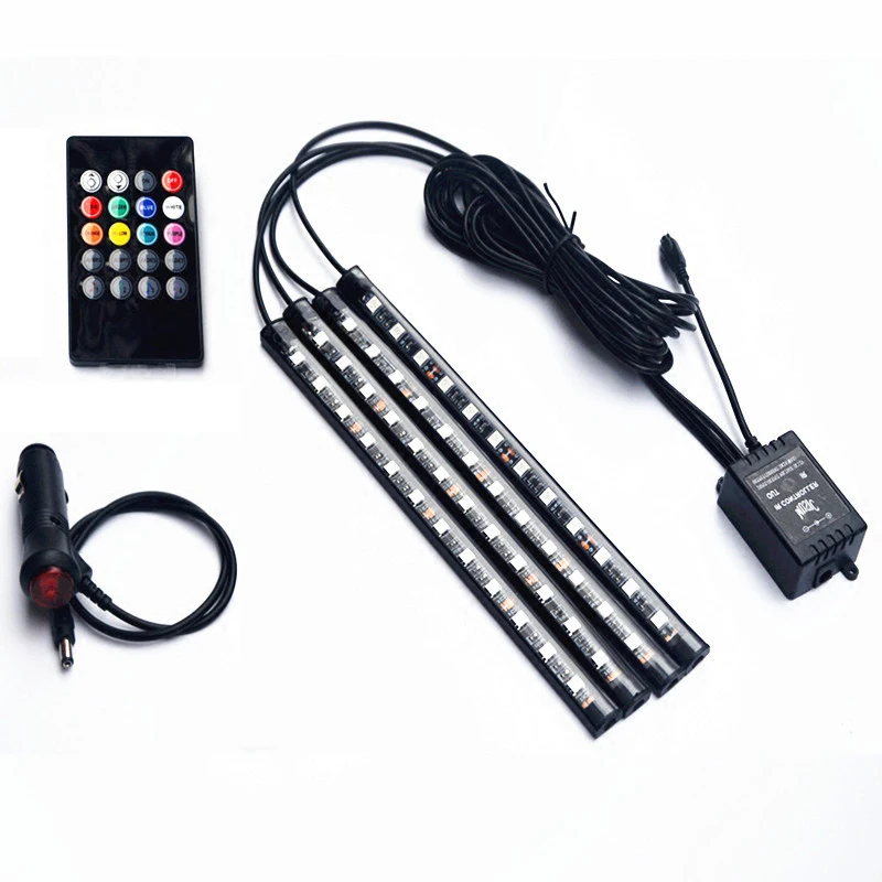 

2017 NWE автомобильный Стайлинг RGB Светодиодная лампа для Audi kia honda nissan qashqai opel astra h passat b5 автомобильные аксессуары