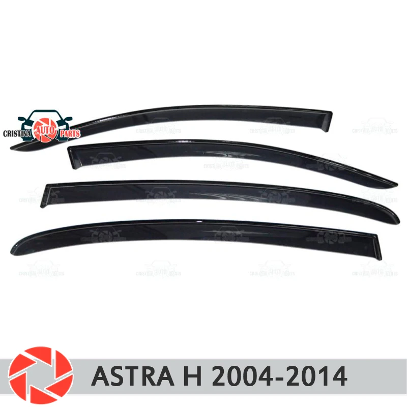 Оконный дефлектор для Opel Astra H 2004 2014 от дождя защита грязи украшение стайлинга