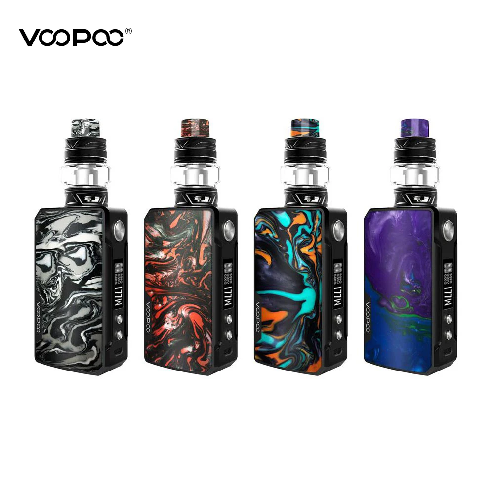 

Original VOOPOO DRAG 2 Mod & Atomizer Vape Kit 177W Vape 2ml 5ml Uforce T2 Tank Uforce U2 Core GENE Fit Chip Fast Fire Vaporizer