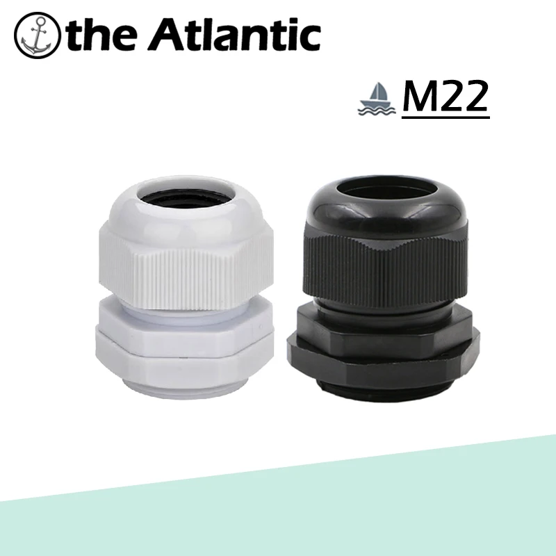 10pcs M22 IP68 Waterproof Nylon Plastic Cable Gland Connector for 10-14mm | Обустройство дома