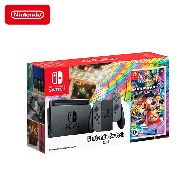 Игровая консоль Nintendo Switch + Mariо Kart 8 Deluxe | Электроника