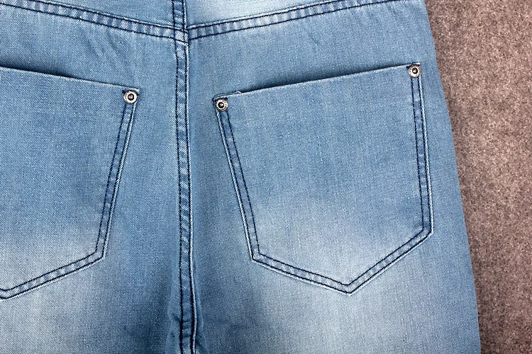 marca masculina jeans solto em linha reta moda denim calças compridas calças jeans simples azul baggy