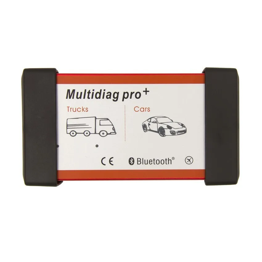 Качественный мультидиаг Pro+ с Bluetooth для легковых грузовиков OBD2 сканер TCS cdp Pro диагностический инструмент+ автомобильные кабели