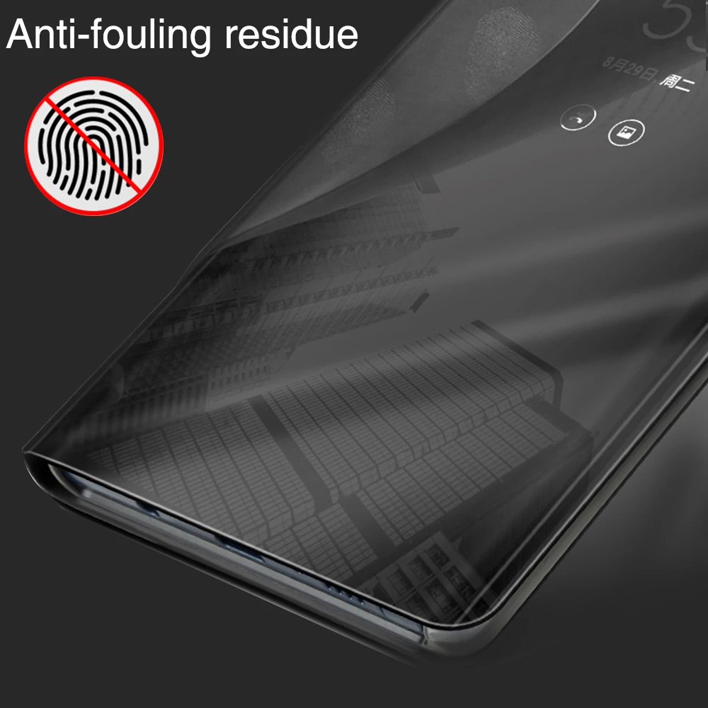Touch Flip Stand Case for Samsung Galaxy s9 S8 Plus S6 S7 Edge S6Edge Note8 Note5 Note 5 8 9 phone