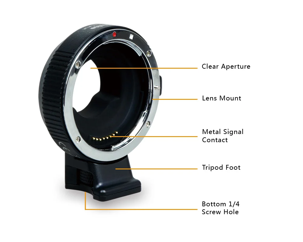 CM-AEF-MFT Commlite AF Авто-Фокус Объектива адаптер для Canon EF/EF-S объектив M4/3 Камеры