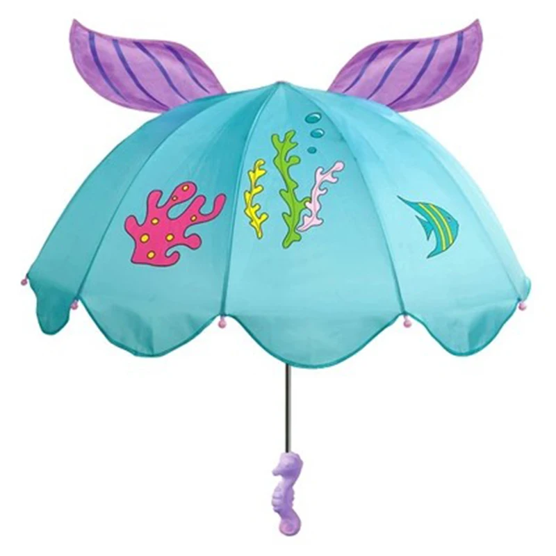 limoen Durven Vervolg Hoge Kwaliteit Mermaid Kidorable Cartoon Paraplu Meisje Kids Kinderen  Meisje Kinderen Paraplu Lange Steel Veilig Zonnige Regenachtige Paraplu|umbrella  fashion|umbrella wholesaleumbrella handmade - AliExpress