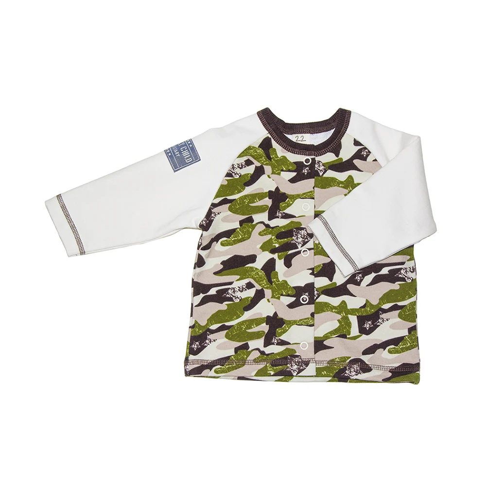 Кофточка Lucky Child для мальчиков и девочек арт. 31 16pf (Милитари) [сделано в России