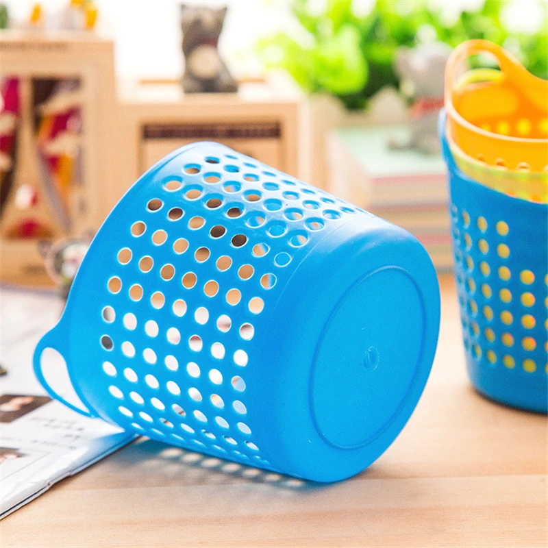 

842 mini portable random circle mesh storage baskets baskets desktop storage baskets