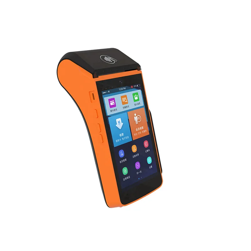 

EMV PCI certified handheld android pos terminal support QR code