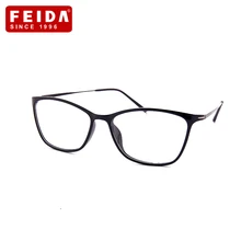 FEIDA женские очки компьютерная оптическая очки с бесцветными линзами Ультра-свет, очки с оправой для женщин YX0268-1