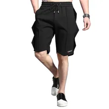 Новые модные летние Сращенные Мужские Короткие повседневные шорты в стиле пэчворк уличные пляжные шорты, для пляжа короткие брюки мужская одежда