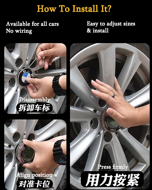 Solar power LED wheel light 12