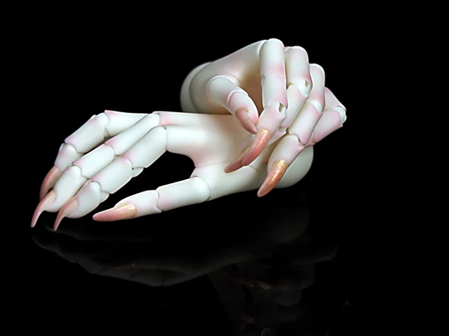 HeHe BJD 1/3 female articulated hands veins  for 1/3 female Dolls 1