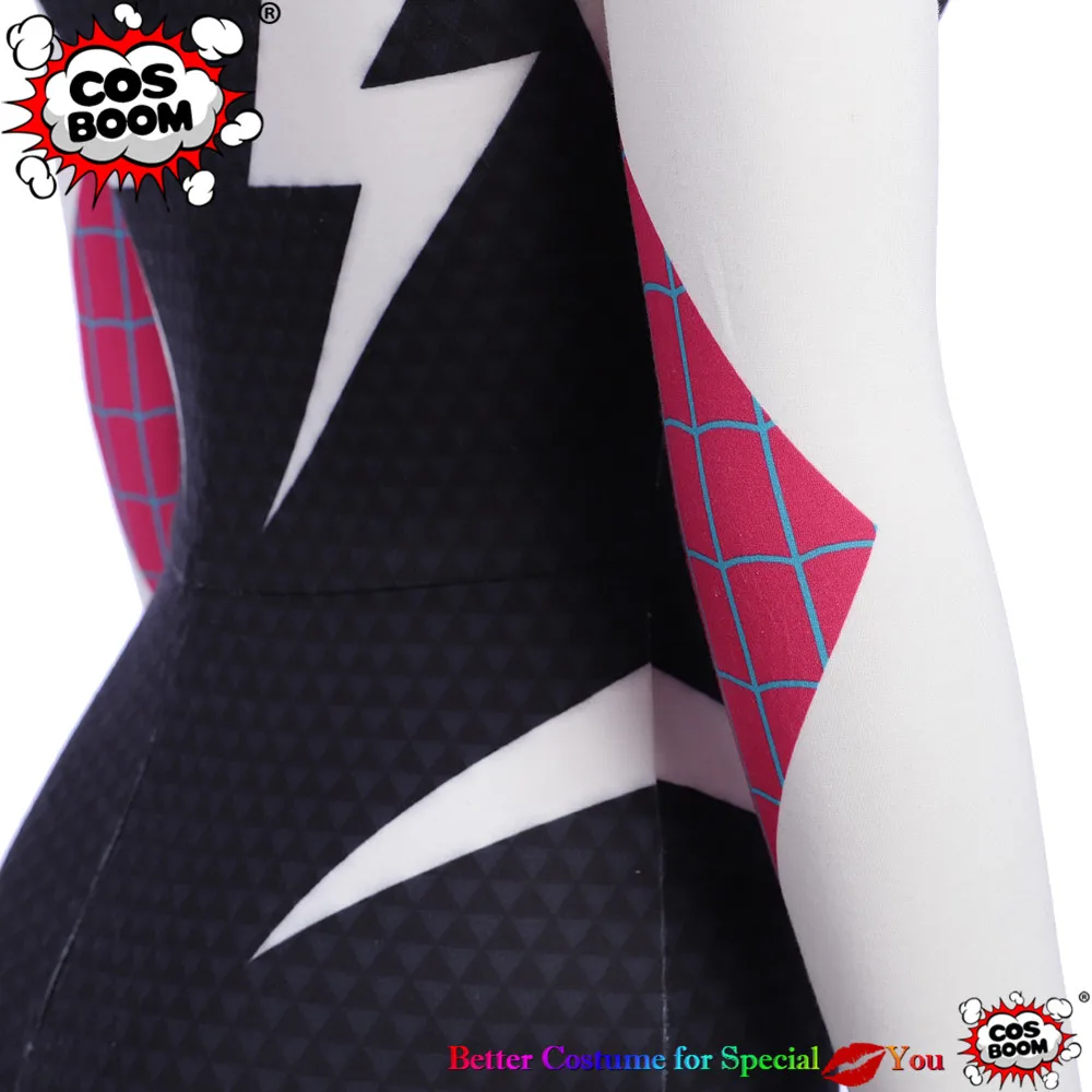spider-man into the spider-verse spider-woman gwen stacy jumpsuit cosplay costume21