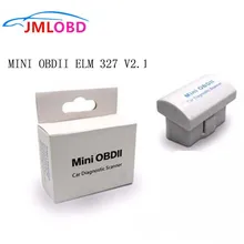 Супер Мини OBD2 Bluetooth ELM 327 Новейшая Версия V2.1 OBD 2 сканирующий инструмент ELM327 интерфейс 1 шт. считыватель кода