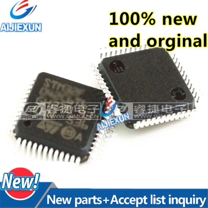 10 шт. 100% новый и оригинальный STM32F100CBT6B stm32f100cbt6b QFP48 IC MCU 32BIT 128KB FLASH 48LQFP в наличии |
