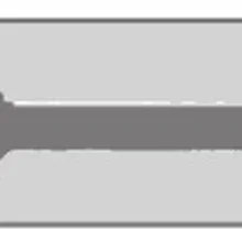 Этикетка стрелка dim.165x50мм