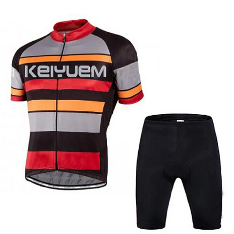 Hombre Conjunto Ropa Ciclismo Hombre Maillot Bici MTB Verano