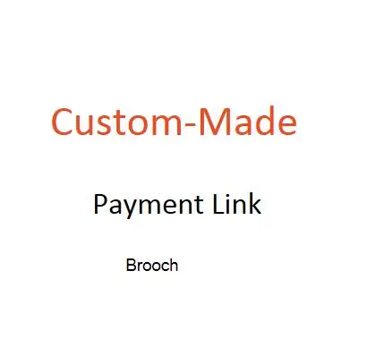 

Custom Made Brooches