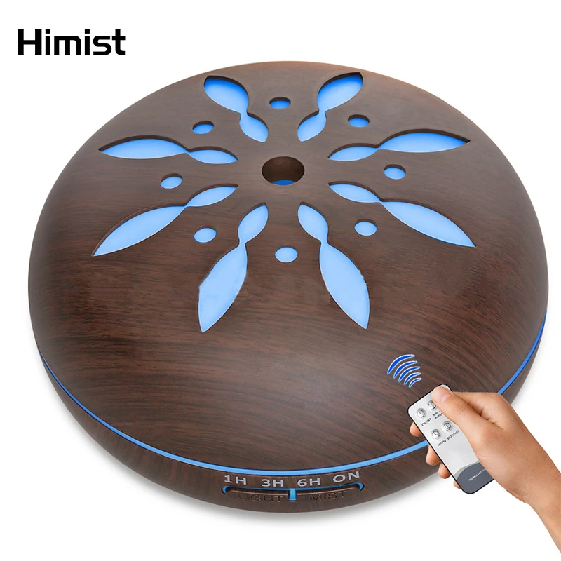 Ceny Dyfuzor olejów zapachowych elektryczny nawilżacz powietrza z 7 zmiana koloru LED Light ultradźwiękowy fajny Mist Maker OLEJEK ETERYCZNY dyfuzor