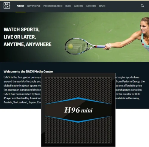 

1 Year DAZN IPTV Sports live and on demanding streaming with H96MINI 2G16G S905X TV Box Europe ITALY IPTV only itaily people
