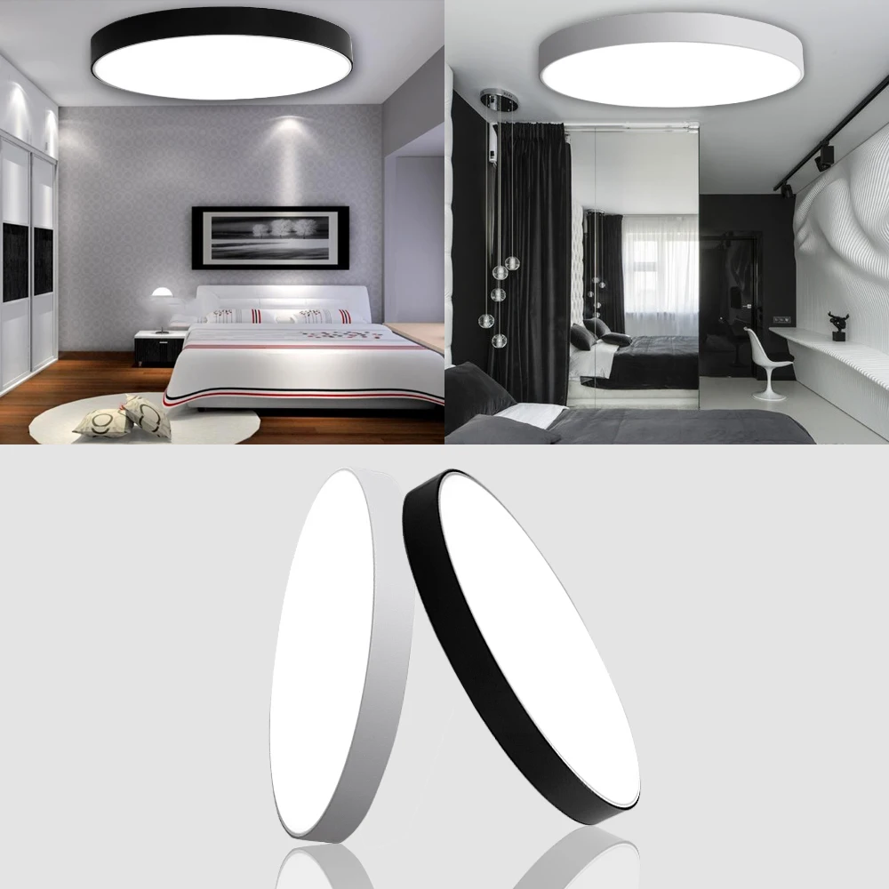 Ultra Thin Led Ceiling Lighting Ceiling Lamps For The Living Room Chandeliers Ceiling For The Hall Modern Ceiling Lamp 100 240v
